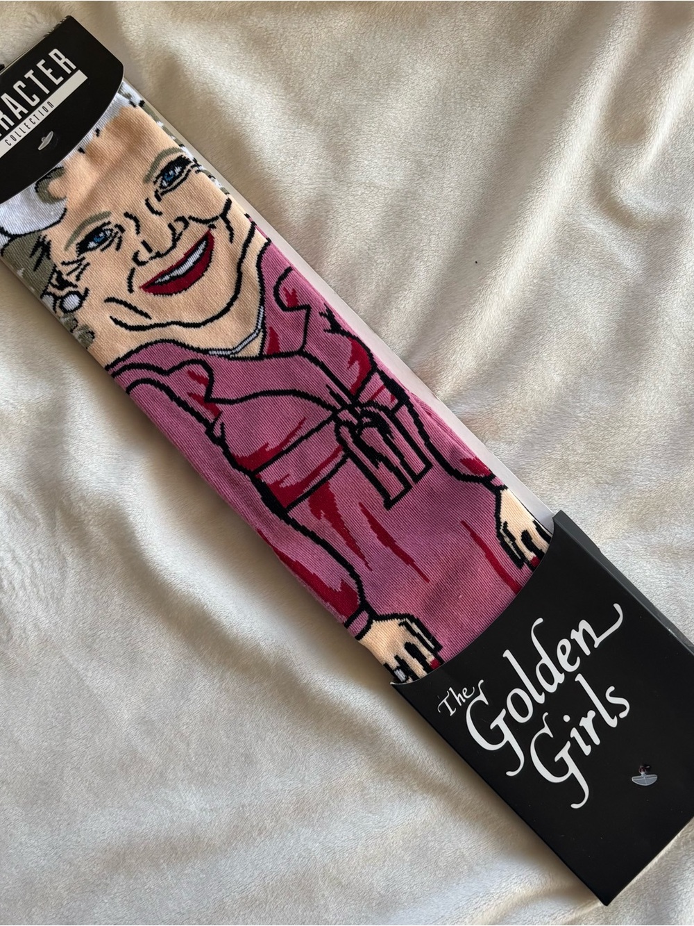 The Golden Girls Socks Character Collection Rose Nylund Bioworld Size 10-13 NWT